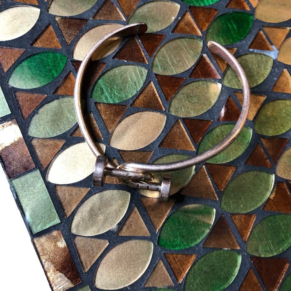 Double Edged Screw Bracelet